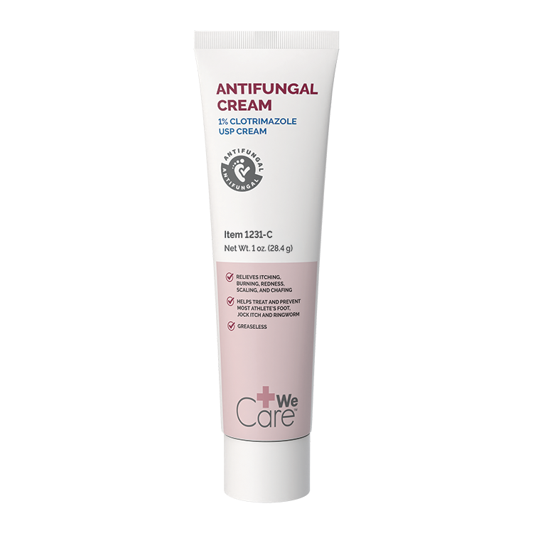 Antifungal 1% Clotrimazole USP Cream, 1 oz. Tube, 72 pcs per Case