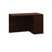 HON 10500 H105905R Return, Mahogany Finish, 2 Drawers, Flat Edge, 29.5"H x 48"W x 24"D, 1 Each