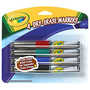 Crayola DryErase Marker, Chisel Tip, Assorted