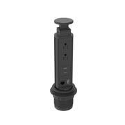 OfficeSource  Popup Power Grommet - Black