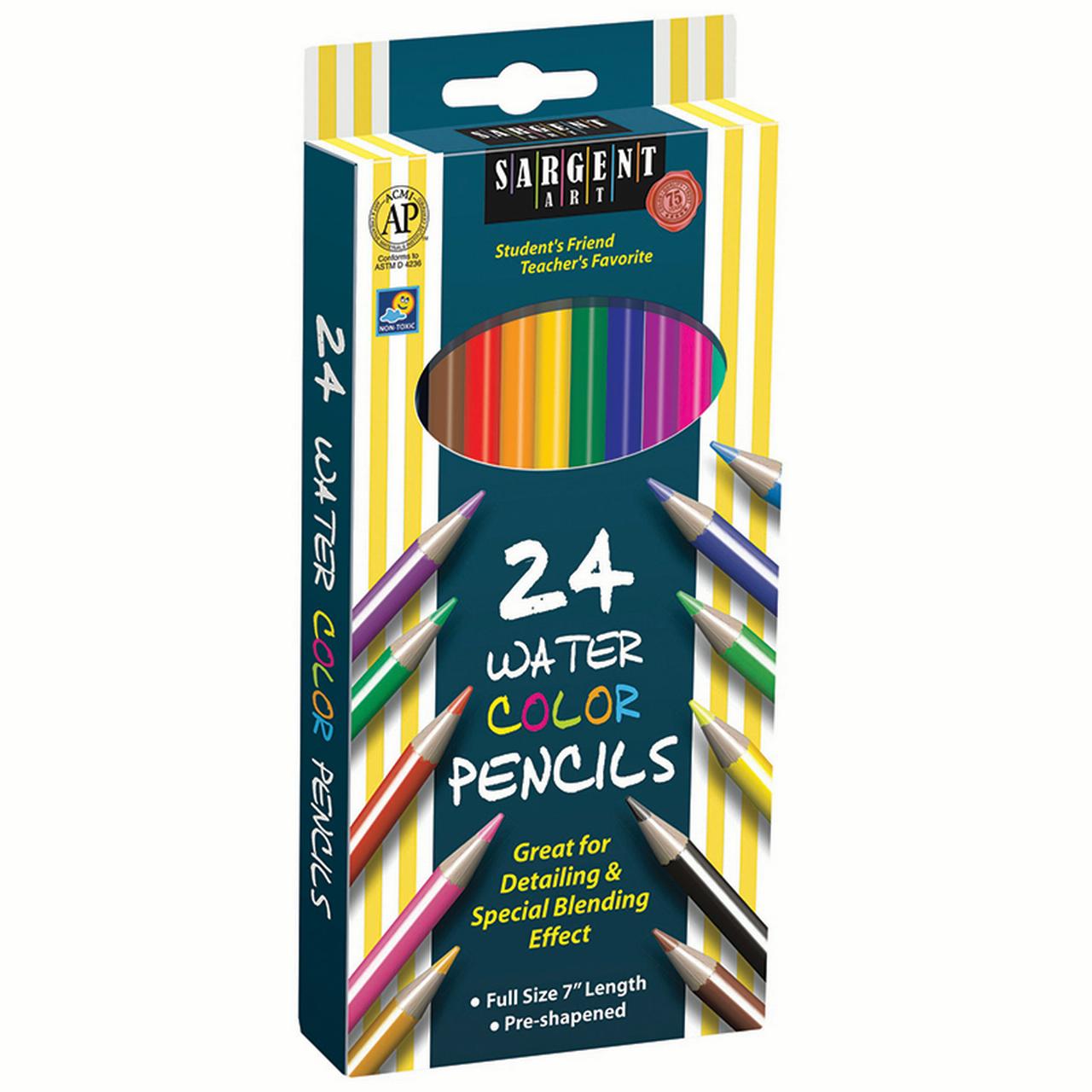 Watercolor Pencils 24/Pkg-
