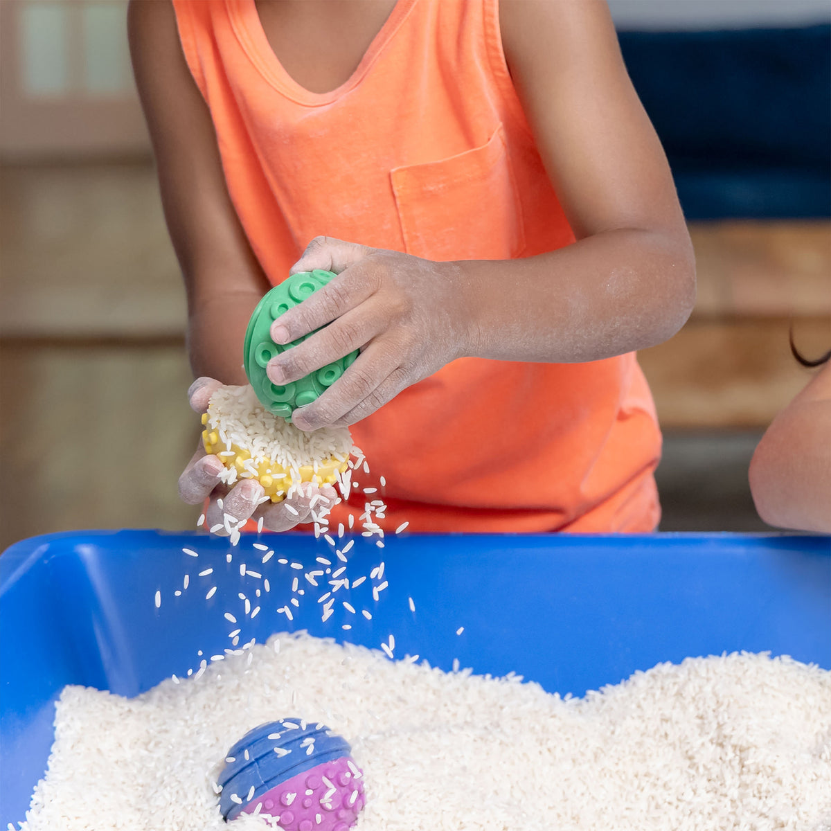 SENSORY BIN TEXTURE TWISTS