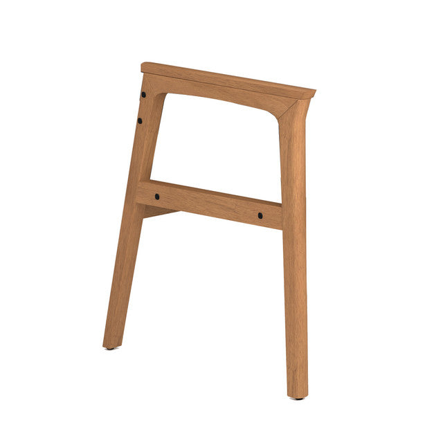OfficeSource Aiden Reception Seating Full Arms - Set of 2 - Natural
