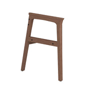 OfficeSource Aiden Reception Seating Full Arms - Set of 2 - Modern Walnut