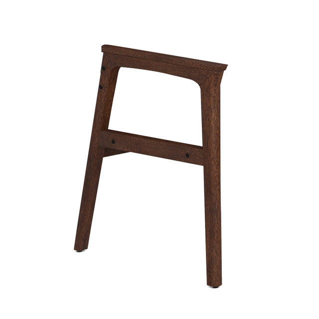OfficeSource Aiden Reception Seating Full Arms - Set of 2 - Mocha