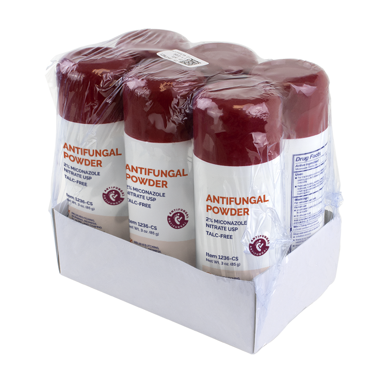 Antifungal Powder (Talc-Free), 3 oz., 24 bottles per case
