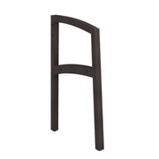 OfficeSource Baker Reception Seating Full Arms - Set of 2 - Espresso