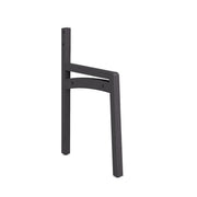 OfficeSource Baker Reception Seating Half Arm - Coastal Gray