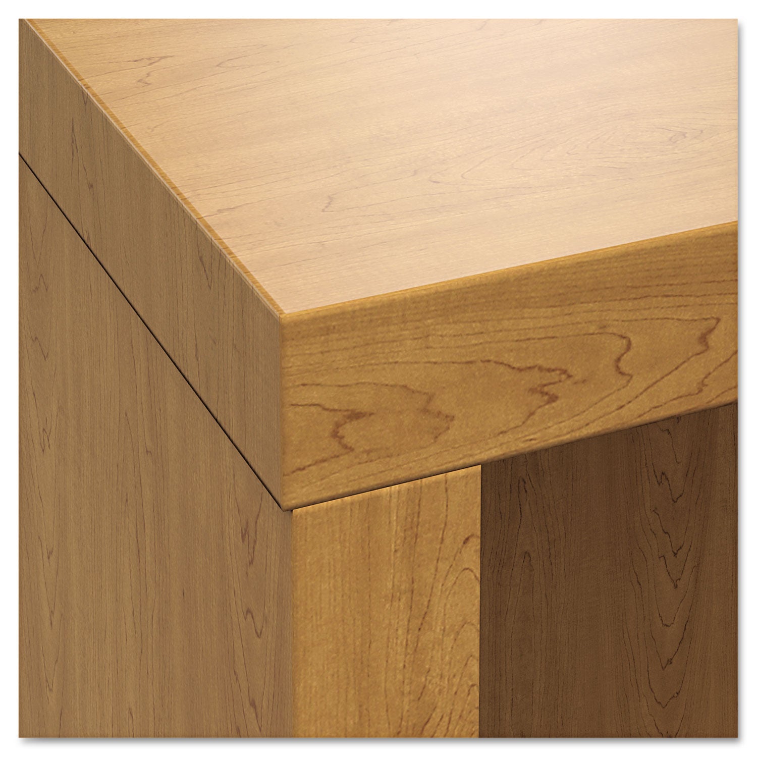 HON 1870 Series Bookcase, 6 Shelves, 84"H x 36"W x 11.5"D, Laminate, Harvest Finish, Hardboard, 1 Each