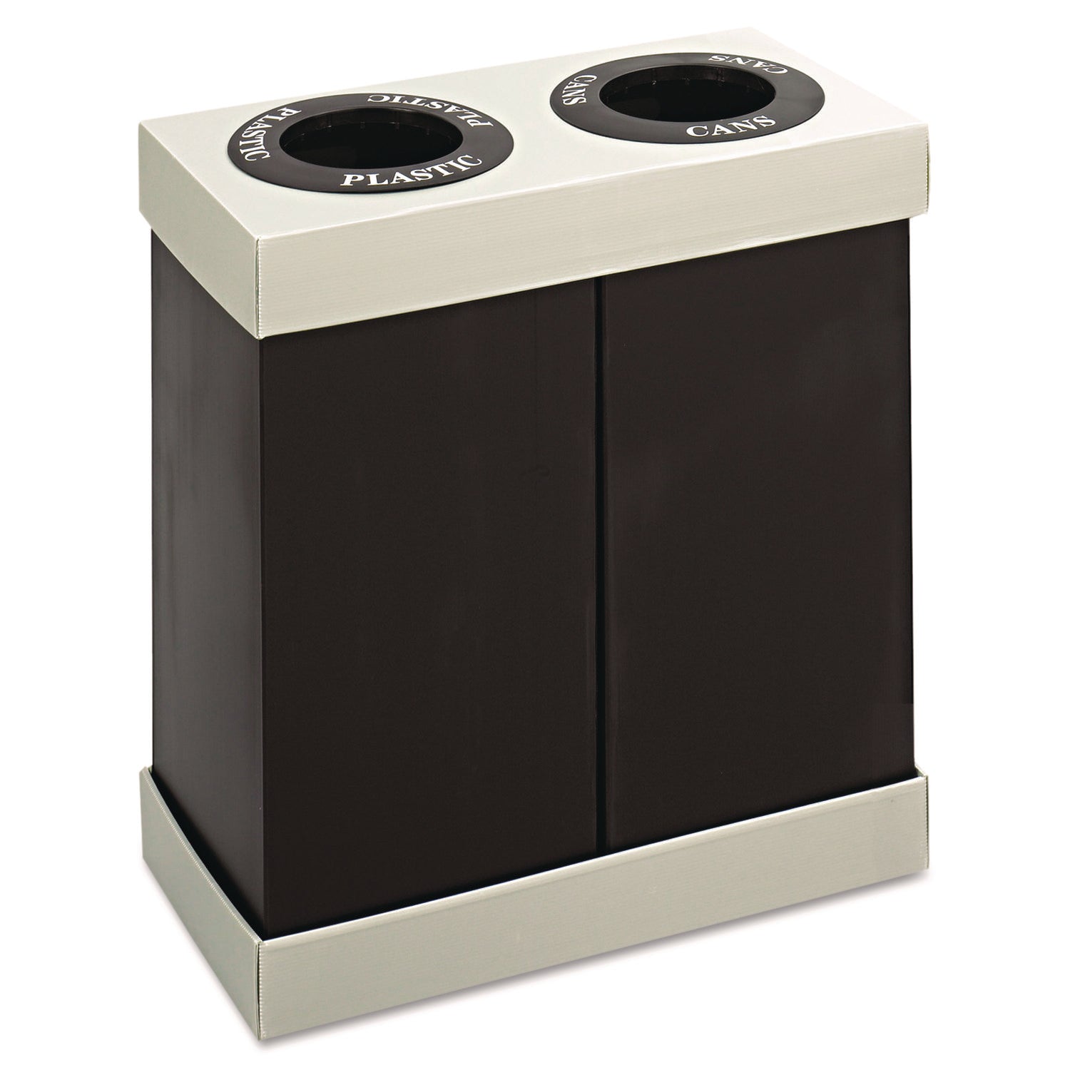 Receptacle Ayd Double Blk