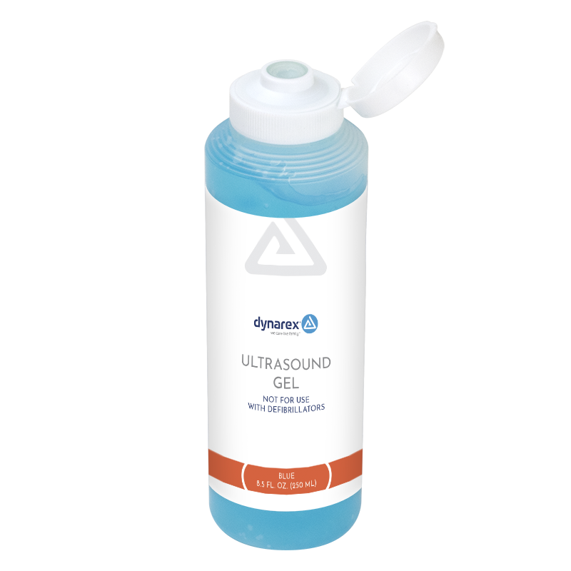 Ultrasound Gel, 8.5 oz., Blue, 12 Bottles per Case