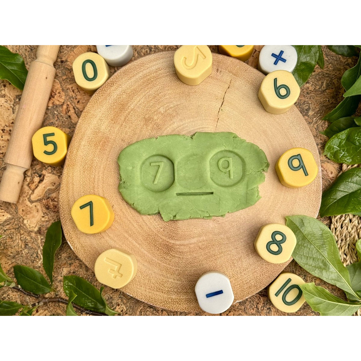 NUMBER STAMPING STONES