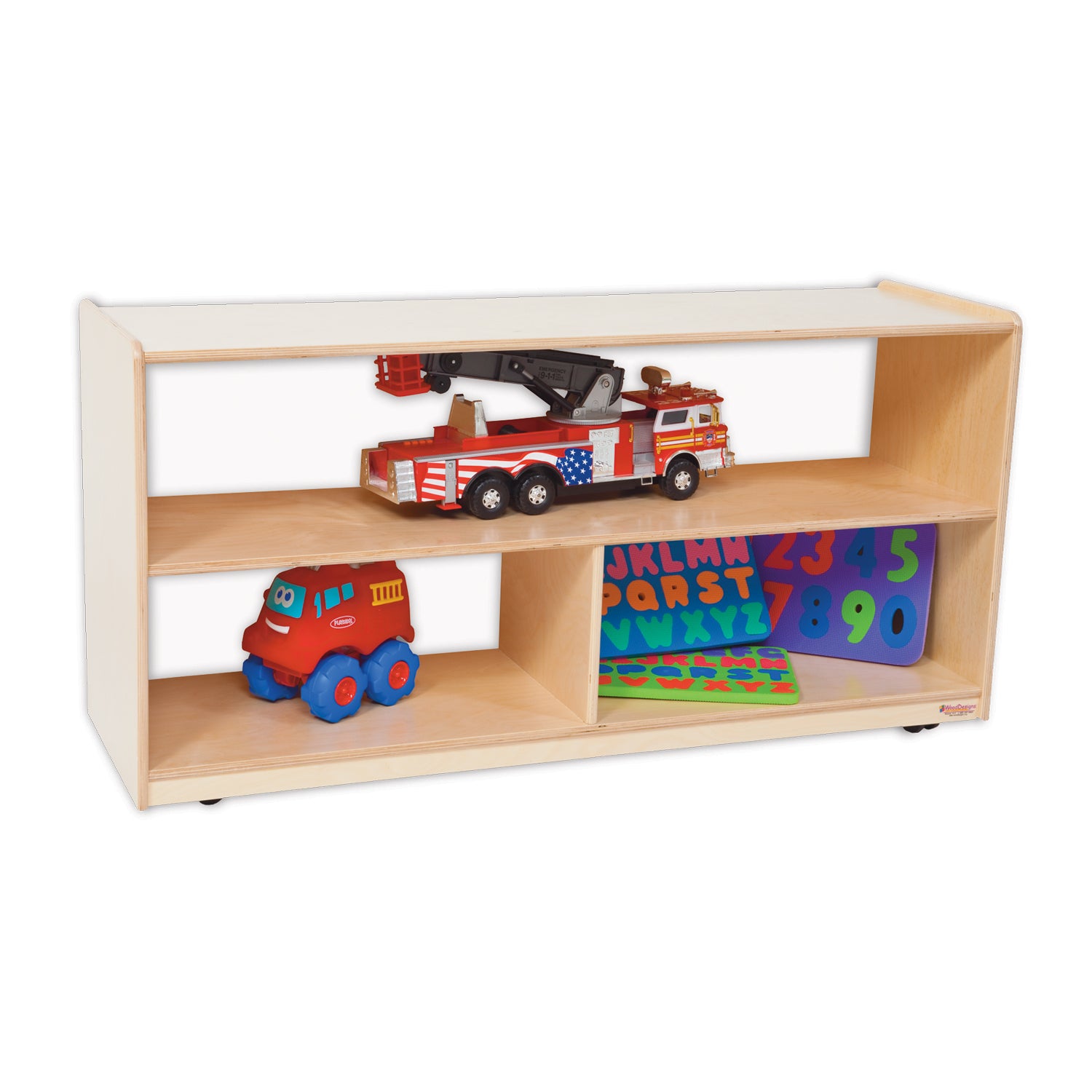 Versatile Shelf Storage with Acrylic Back - 23-1/2"H