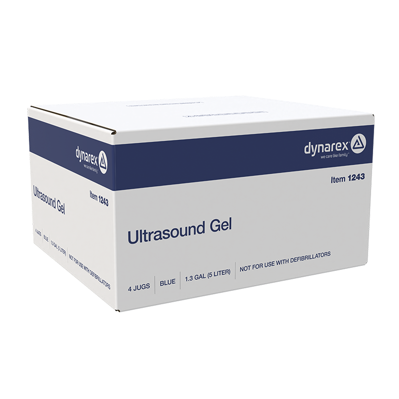 Ultrasound Gel, 1.3 gal., Blue - 4 Bottles per Case