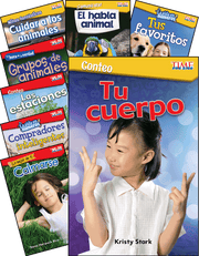 TIME FOR KIDS Math/Science Spanish Grades K-1: 8-Book Set