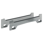 Wall Easel, 15 in x 3.25 in, Smoke Gray, Pack of 2