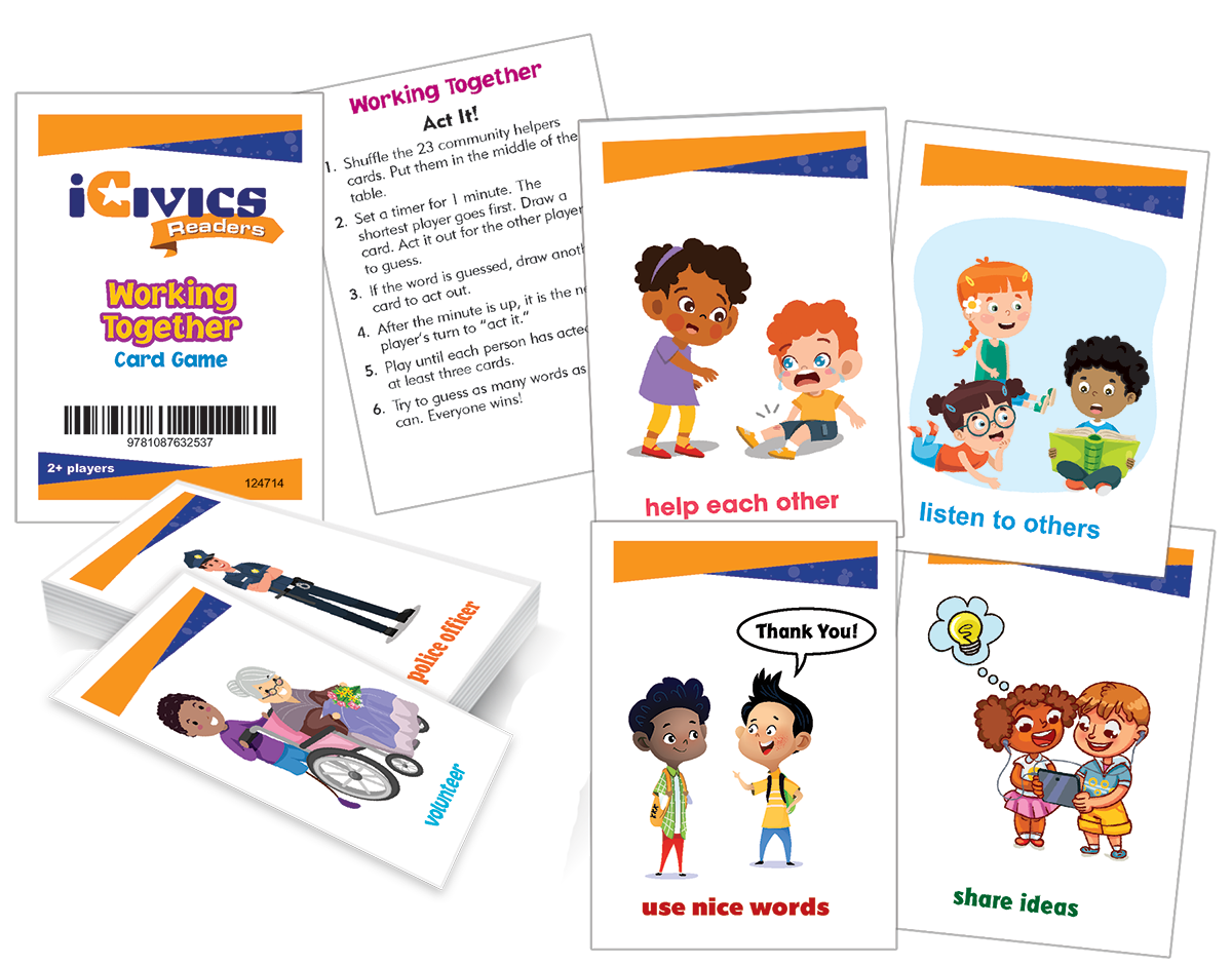 iCivics: Working Together Game Cards