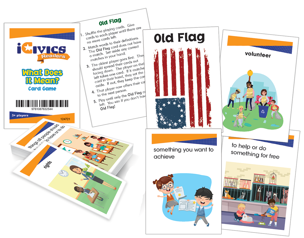 iCivics: What Does It Mean? Game Cards