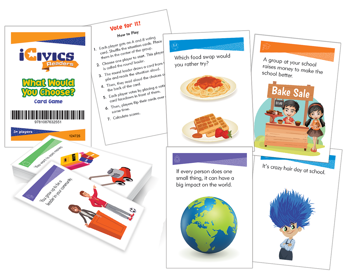 iCivics: What Would You Choose? Game Cards