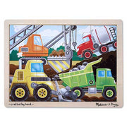 Melissa & Doug 12-Piece Construction Site Jigsaw Puzzle