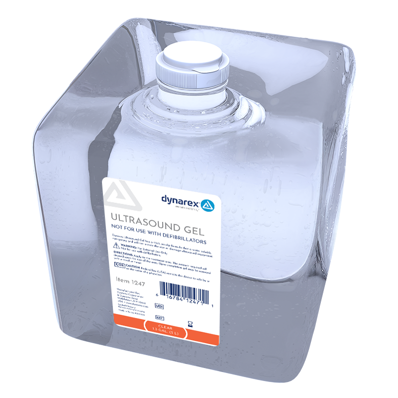 Ultrasound Gel, 1.3 gal., Clear - 4 Bottles per Case