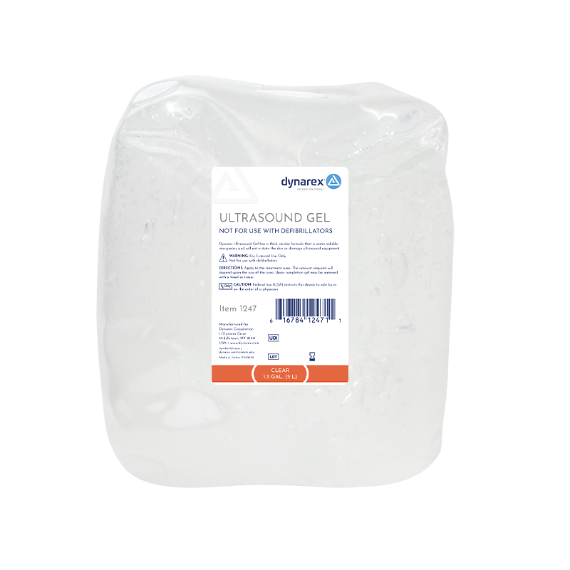Ultrasound Gel, 1.3 gal., Clear - 4 Bottles per Case
