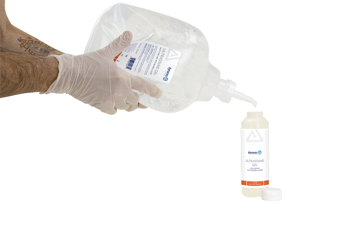 Ultrasound Gel, 1.3 gal., Clear - 4 Bottles per Case