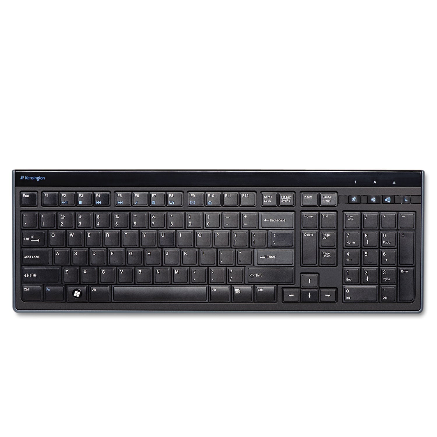 Cable Connectivity - USB Interface - Volume Control, Mute, Sleep, Internet Hot Key(s) - Computer - PC, Mac - Scissors Keyswitch - Matte Black
