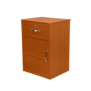One Door / One Drawer Nightstand, Cherry, 1pc/cs