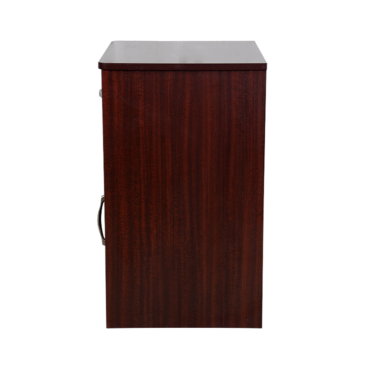 One Door / One Drawer Nightstand, Mahogany, 1pc/cs