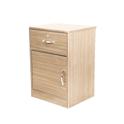 One Door / One Drawer Nightstand, Light Oak, 1pc/cs