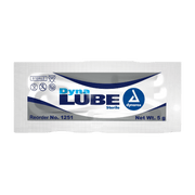 DynaLube Lubricating Jelly - Sterile, 5 g Packet - 72 packets per Box/12 Boxes per Case