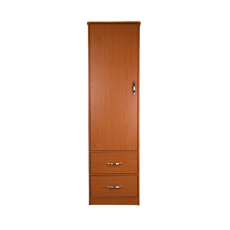 One Door / Two Drawer Wardrobe, Cherry, 1pc/cs