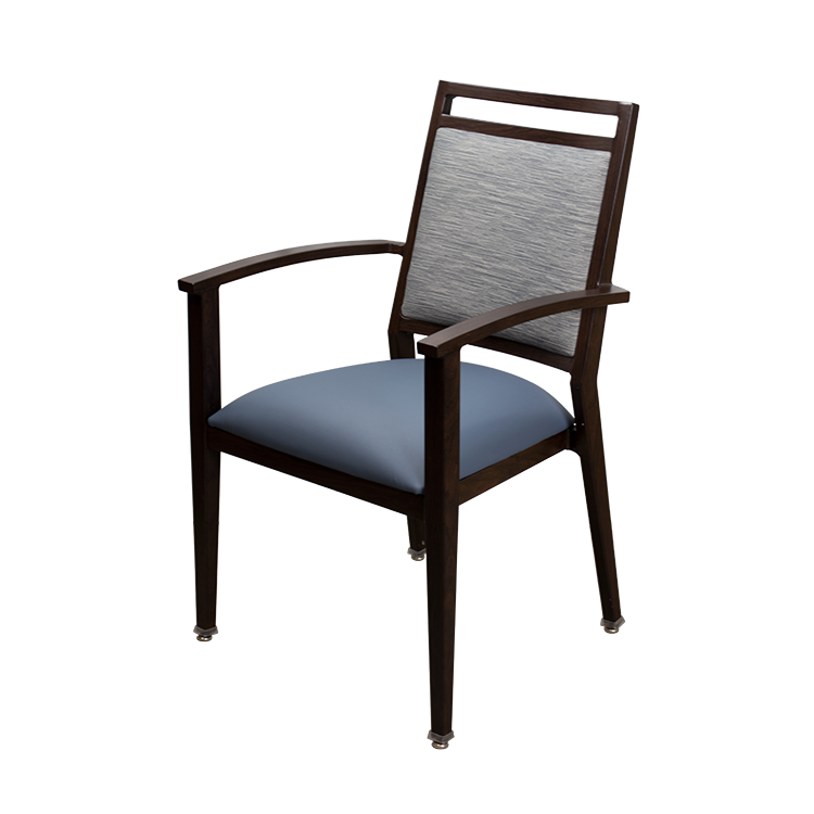 Dining Arm Chair, Walnut, 5pc/cs