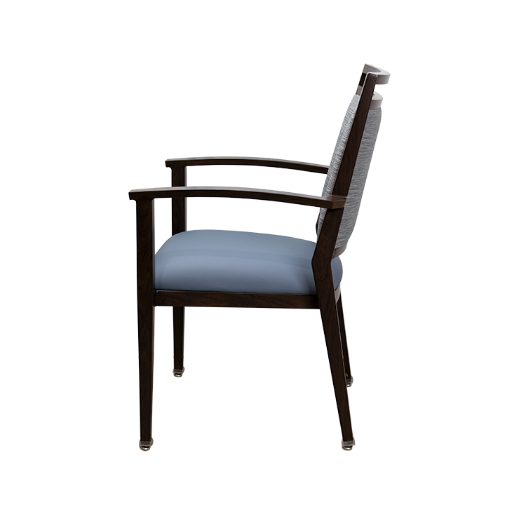 Dining Arm Chair, Walnut, 5pc/cs