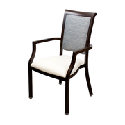 Dining Arm Chair, Walnut, 5pc/cs