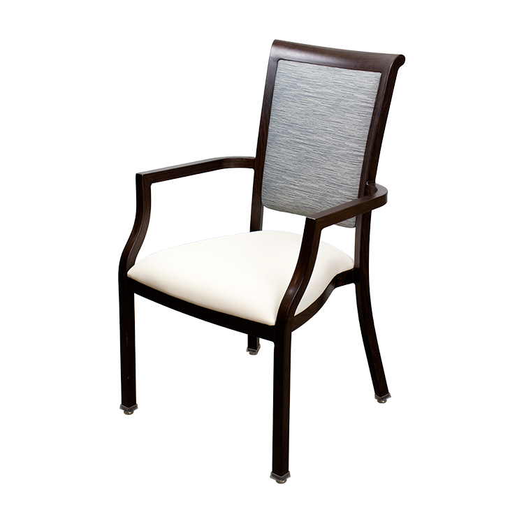 Dining Arm Chair, Walnut, 5pc/cs