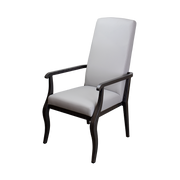 Resident Room Chair, Walnut, 2pc/cs