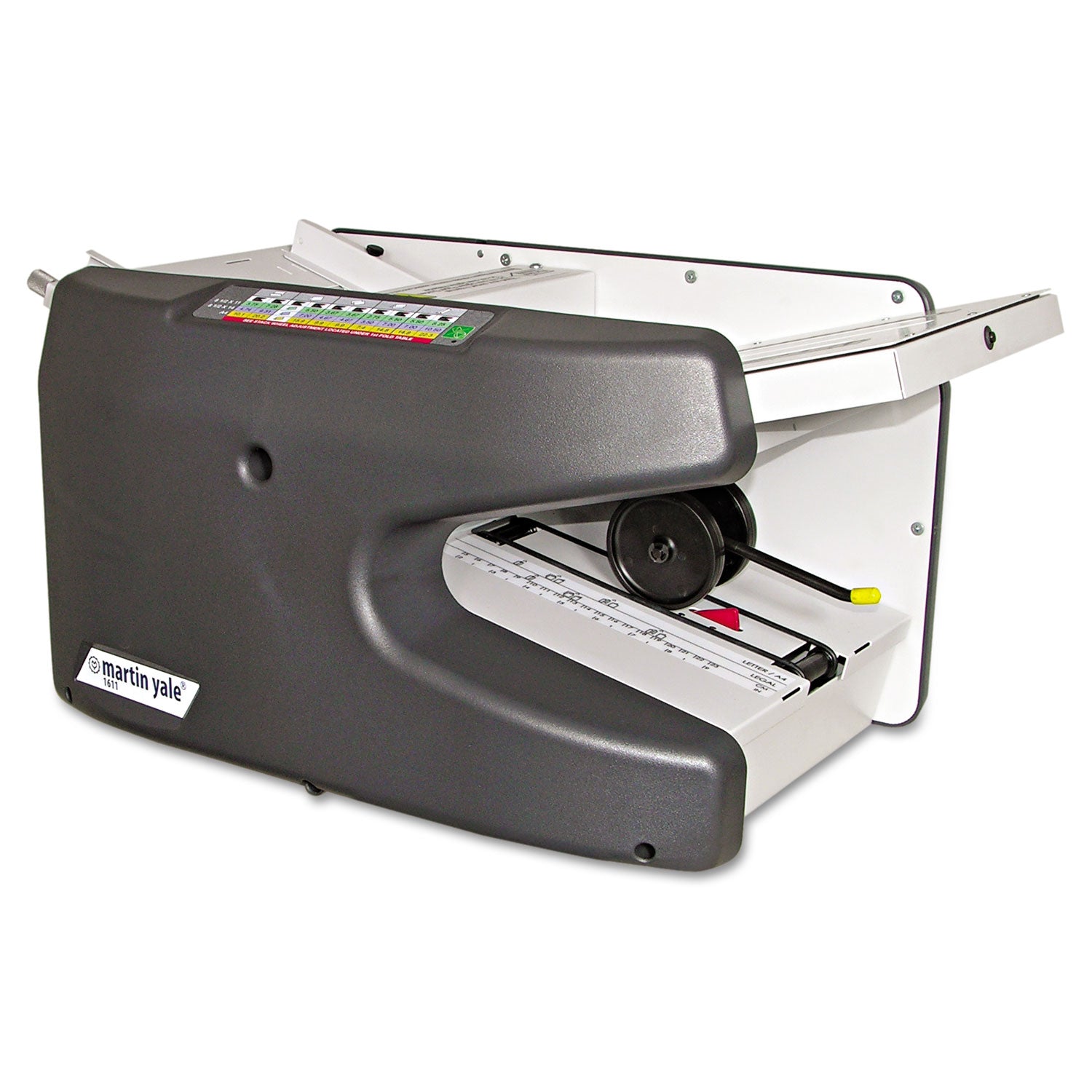 9000 Sheets/Hour - Half-fold, Double Parallel Fold, Z Fold, Right Angle Fold, Letter Fold - Charcoal