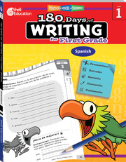 180 Days of Writing for First Grade (Spanish)