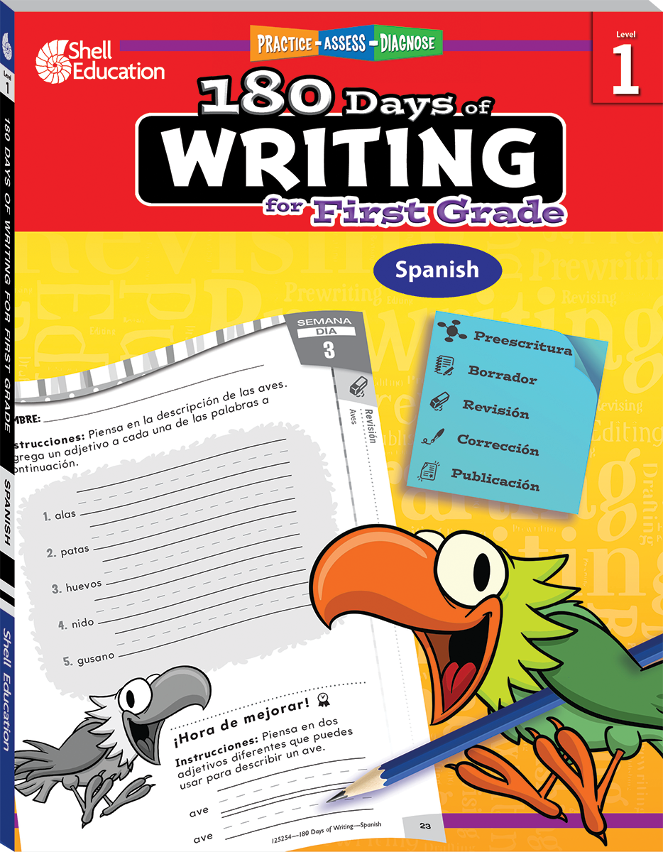 180 Days of Writing for First Grade (Spanish)