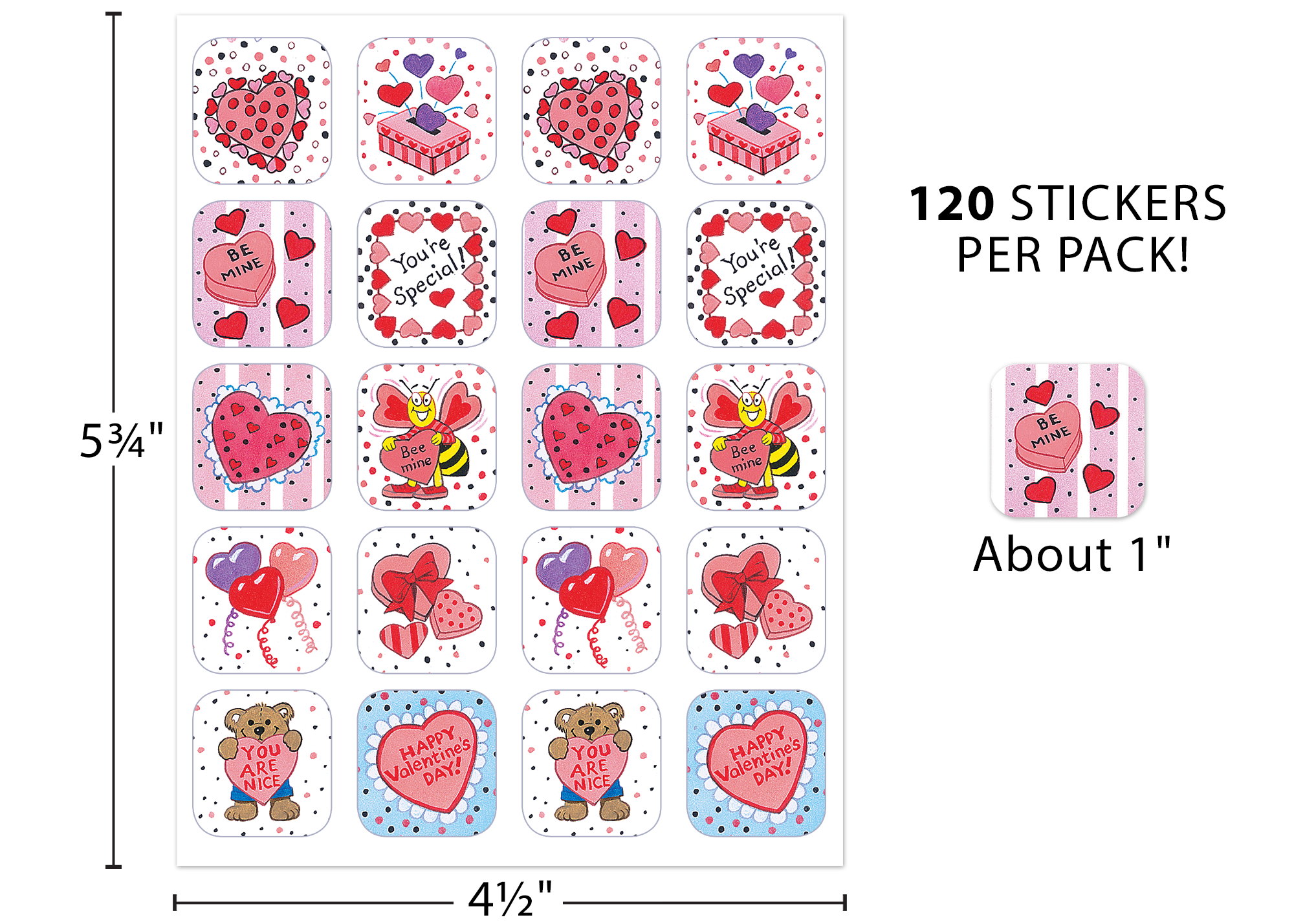Valentine’s Day Stickers