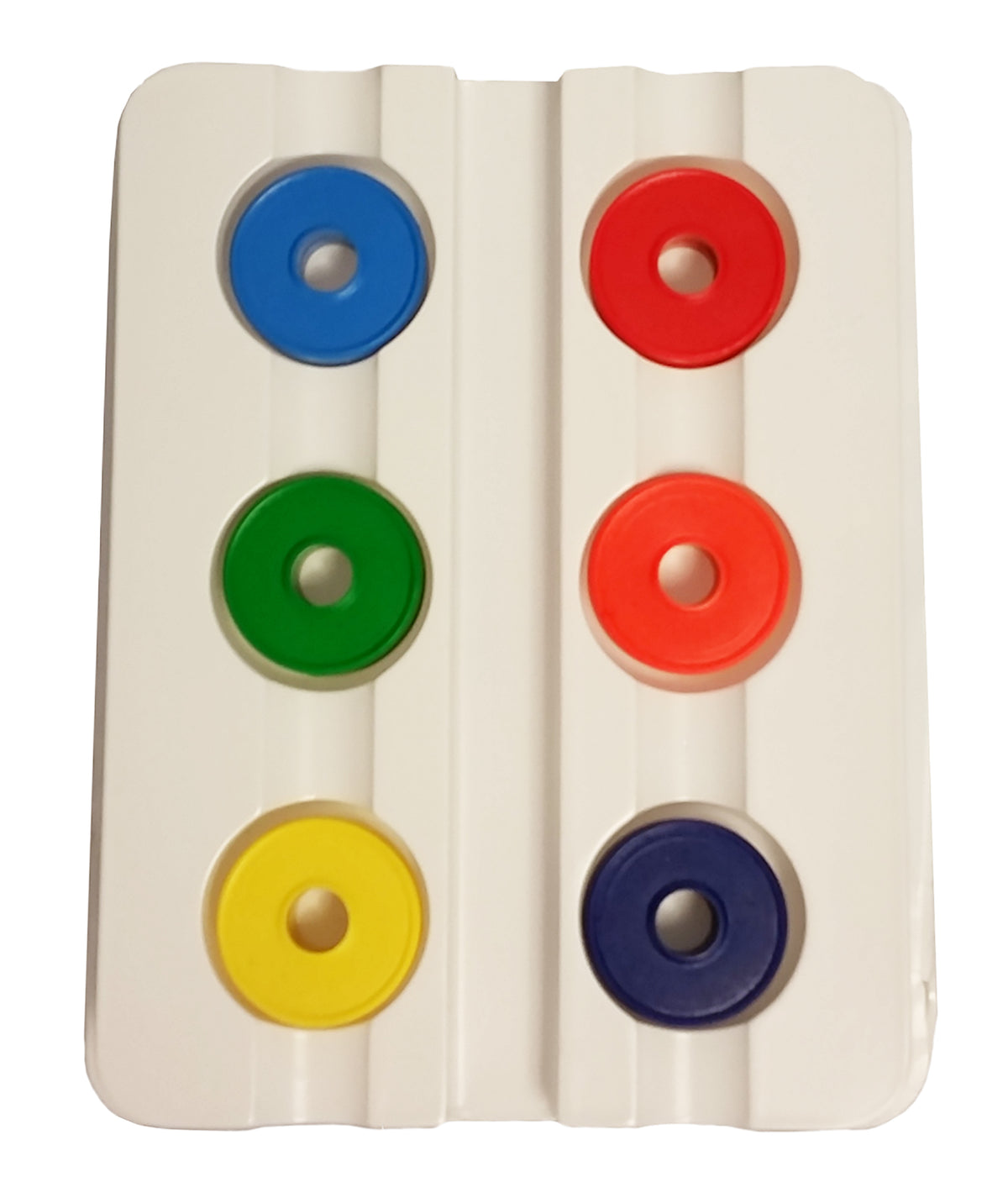 Magnet Rings, Ceramic with Plastic Cover, Includes 6 colors, Case of 100