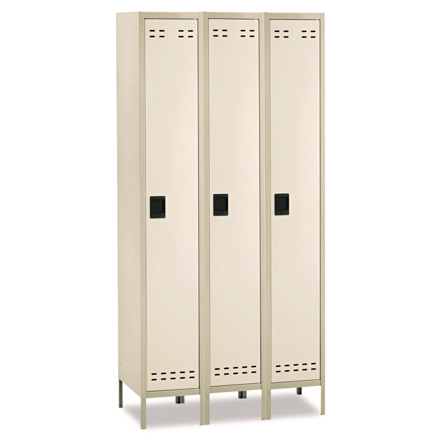 Locker Sngl Tier 3 Column Tan