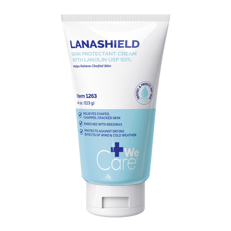 LanaShield Skin Protectant Cream, 4 oz. Tube - 24 Tubes per Case
