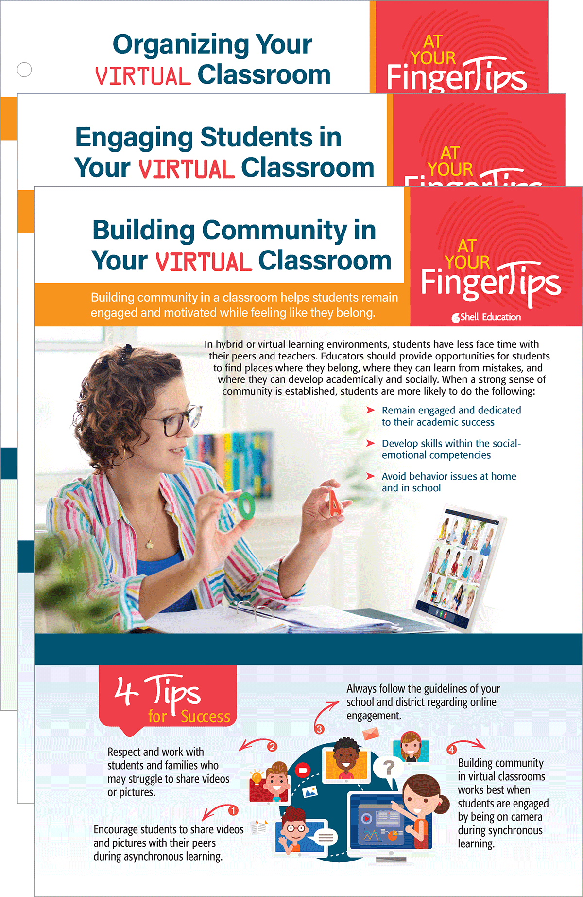 Virtual Classroom Basics At Your Fingertips, Set of 3