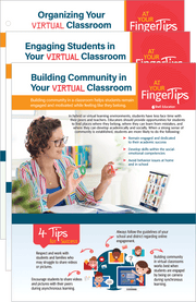 Virtual Classroom Basics At Your Fingertips, Set of 3