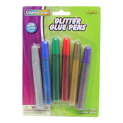 Creativity Street Non-Toxic Glue Stick Set  10 Cc Tube  Assorted Glitter Color  Set of 6