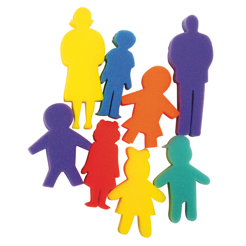 ChenilleKraft 9070 People Shapes Paint Sponge