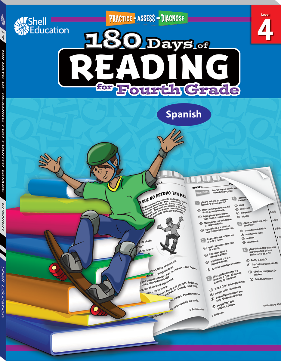 180 Days of Reading for Fourth Grade (Spanish)